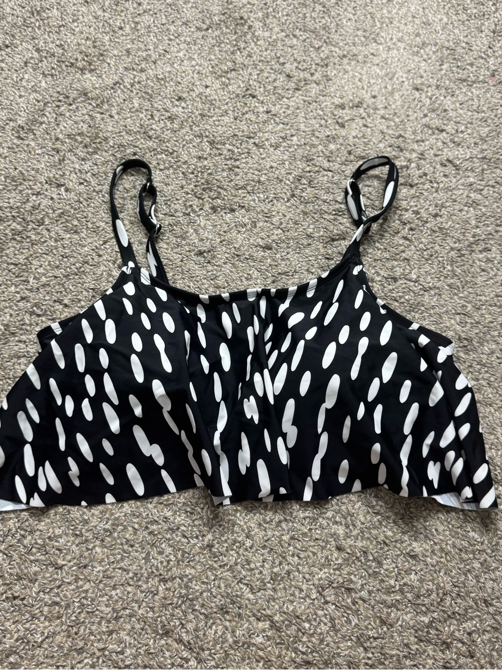 Shapermint Essentials Dot Padded Bikini Top